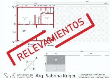 Relevamientos y documentacion tecnica para todo tipo de tramites.
